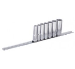 238H6LP7 Set capete chei tubulare lungi 3/8" pe sina 10-19 mm /7 buc.